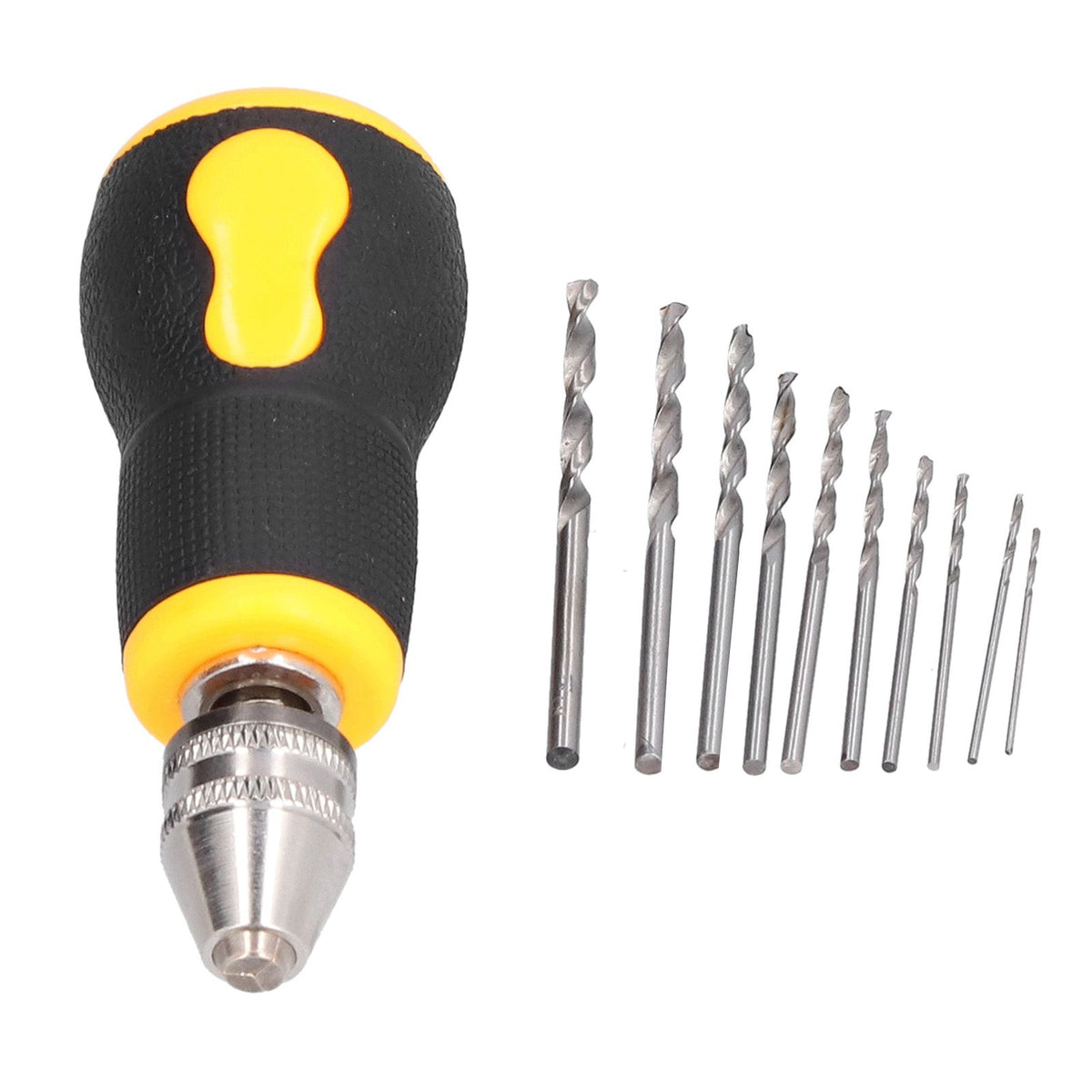 Mini Screwdriver Portable Anti Slip Hand Screwdriver Hand Twist Drill 0.5‑3.2mm Drilling Tool