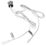5‑24VDC Wide Voltage Touch Switch Smart Touch Switch for LED Soft Light Strips Wardrobe Light - Rear View