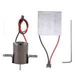 Universal Fireplace Fan Generator Sheet Motor Set Heat Powered Fan Accessory Part for Home Use