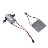 Universal Fireplace Fan Generator Sheet Motor Set Heat Powered Fan Accessory Part for Home Use - Side View