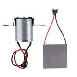 Universal Fireplace Fan Generator Sheet Motor Set Heat Powered Fan Accessory Part for Home Use