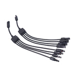 Solar Panel Connector 4 Branch Y Type Parallel Connector Solar Panel Extension Cable PV Wire Adapter