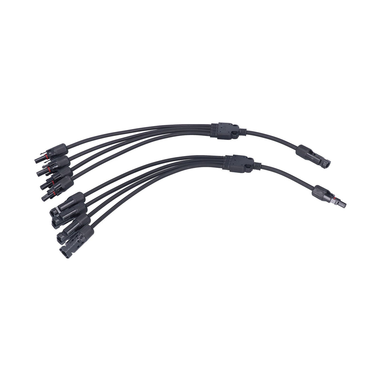 Solar Panel Connector 4 Branch Y Type Parallel Connector Solar Panel Extension Cable PV Wire Adapter