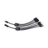 Solar Panel Connector 4 Branch Y Type Parallel Connector Solar Panel Extension Cable PV Wire Adapter