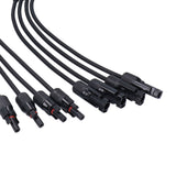 Solar Panel Connector 4 Branch Y Type Parallel Connector Solar Panel Extension Cable PV Wire Adapter - Extra Image