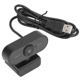 Web Camera HD 1080P Noise Reduction Auto Focusing Easy Installation Wide Compatibility Computer Webcam - Top-Down View