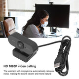 Web Camera HD 1080P Noise Reduction Auto Focusing Easy Installation Wide Compatibility Computer Webcam - Extra Image