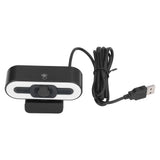 Web Camera 1080P HD Auto Focusing Noise Reduction Easy Installation Computer Camera for Desktop Conferencing - Front View