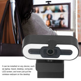 Web Camera 1080P HD Auto Focusing Noise Reduction Easy Installation Computer Camera for Desktop Conferencing - Extra Image