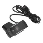 Computer Camera Microphone Automatic Noise Reduction Full HD 1080P USB Stereo Webcam with Rotatable Clip for Office