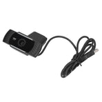 Computer Camera Microphone Automatic Noise Reduction Full HD 1080P USB Stereo Webcam with Rotatable Clip for Office