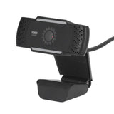 Computer Camera Microphone Automatic Noise Reduction Full HD 1080P USB Stereo Webcam with Rotatable Clip for Office - Low Angle