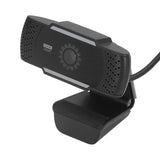 Computer Camera Microphone Automatic Noise Reduction Full HD 1080P USB Stereo Webcam with Rotatable Clip for Office