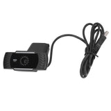 Computer Camera Microphone Automatic Noise Reduction Full HD 1080P USB Stereo Webcam with Rotatable Clip for Office