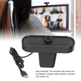 Computer Camera Plug and Play USB Full HD 1080P Auto Focusing Stereo Wide Compatibility Web Camera with Clamp