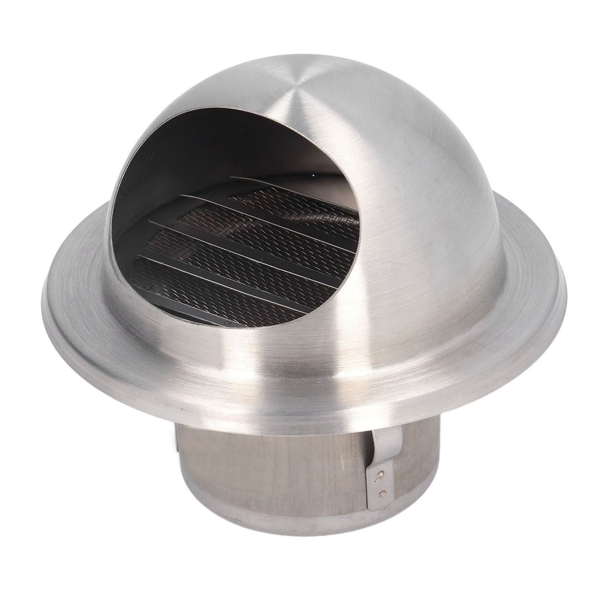 Stainless Steel Air Vent Stainless Steel Round Bull Nosed External Extractor for External Wall Exhaust 60