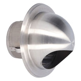 Stainless Steel Air Vent Stainless Steel Round Bull Nosed External Extractor for External Wall Exhaust 60