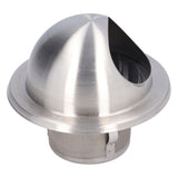 Stainless Steel Air Vent Stainless Steel Round Bull Nosed External Extractor for External Wall Exhaust 60