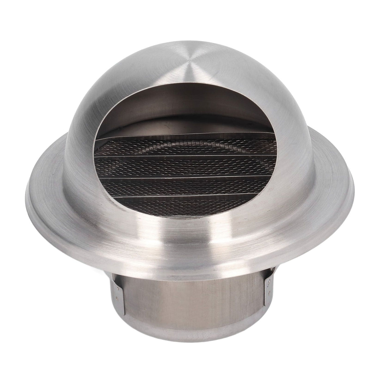 Stainless Steel Air Vent Stainless Steel Round Bull Nosed External Extractor for External Wall Exhaust 60