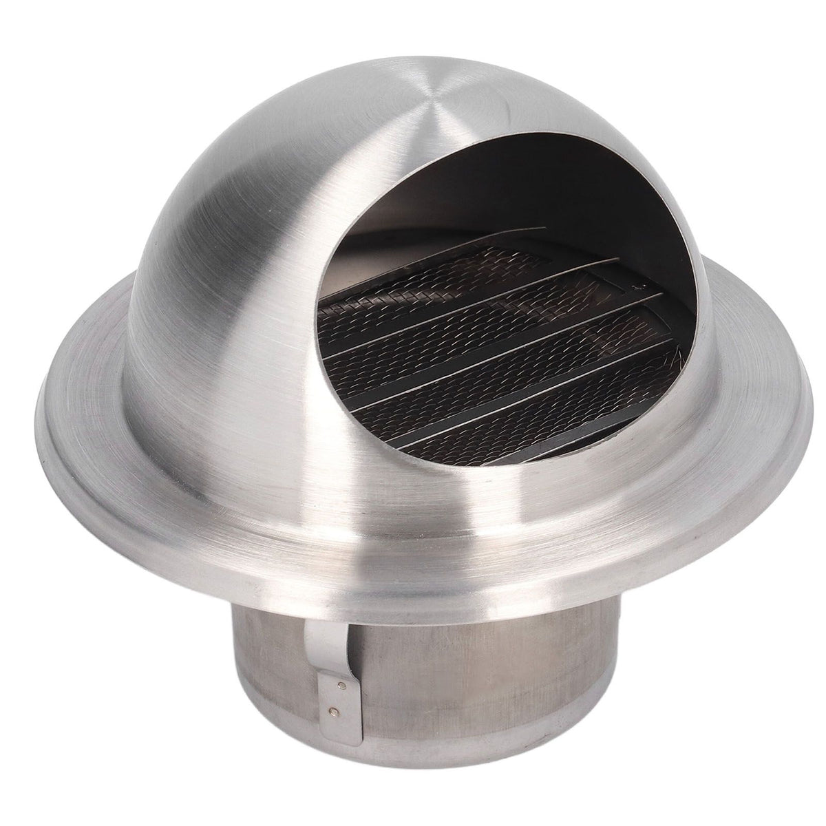 Stainless Steel Air Vent Stainless Steel Round Bull Nosed External Extractor for External Wall Exhaust 60