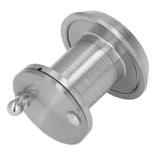 Safety Door Viewer Anti Theft Household Copper Door Viewer Peephole with Back Cover for Home Office Hotel - 45-Degree Angle