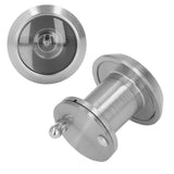 Safety Door Viewer Anti Theft Household Copper Door Viewer Peephole with Back Cover for Home Office Hotel - Extra Image