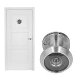 Safety Door Viewer Anti Theft Household Copper Door Viewer Peephole with Back Cover for Home Office Hotel