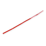 Door Sealing Tape Windproof Dustproof Soundproof Silicone Rubber Sealing Strip for Within 23mm Sealing GapsWhite - Front View