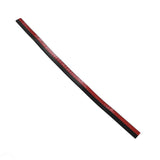 Door Sealing Tape Windproof Dustproof Soundproof Silicone Rubber Sealing Strip for Within 23mm Sealing GapsBlack