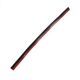 Door Sealing Tape Windproof Dustproof Soundproof Silicone Rubber Sealing Strip for Within 23mm Sealing GapsBlack