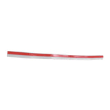 Door Sealing Tape Windproof Dustproof Soundproof Silicone Rubber Sealing Strip for Within 23mm Sealing GapsTransparent - Side View