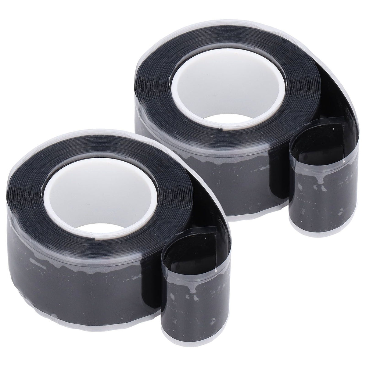 2 Roll/Set 2.5cmx3m Electrical Tape Silicone Self Fusing Tape Pipeline Water Pipe Repair Tape for Garden