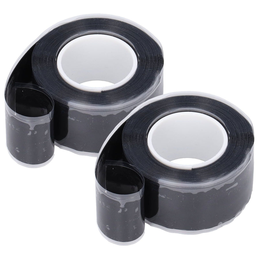 2 Roll/Set 2.5cmx3m Electrical Tape Silicone Self Fusing Tape Pipeline Water Pipe Repair Tape for Garden