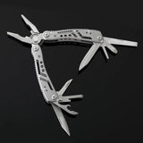 Multifunctional Pliers Portable Folding Stainless Steel Camping Pliers for Outdoor Survival - Side View