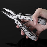 Multifunctional Pliers Portable Folding Stainless Steel Camping Pliers for Outdoor Survival - 45-Degree Angle