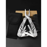 Multifunctional Pliers Portable Folding Stainless Steel Camping Pliers for Outdoor Survival - Close-Up Angle