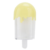 12Pcs Ice Cream Shape Candy Box Plastic Candy Case Container Wedding Party SuppliesYellow - Extra Image