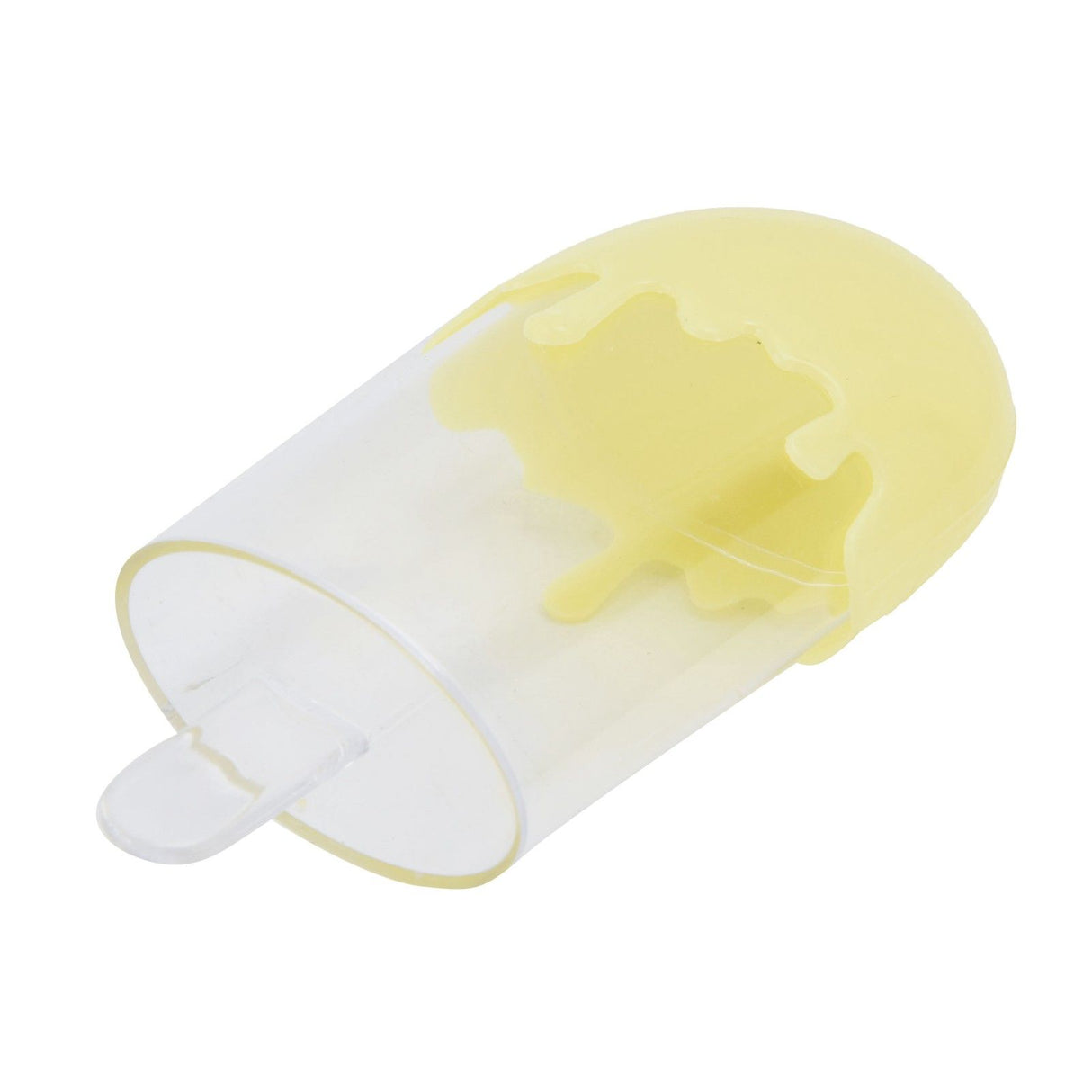 12Pcs Ice Cream Shape Candy Box Plastic Candy Case Container Wedding Party SuppliesYellow