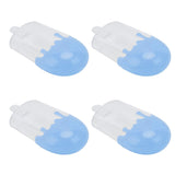 12Pcs Ice Cream Shape Candy Box Plastic Candy Case Container Wedding Party SuppliesBlue - Side View