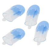 12Pcs Ice Cream Shape Candy Box Plastic Candy Case Container Wedding Party SuppliesBlue