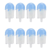 12Pcs Ice Cream Shape Candy Box Plastic Candy Case Container Wedding Party SuppliesBlue