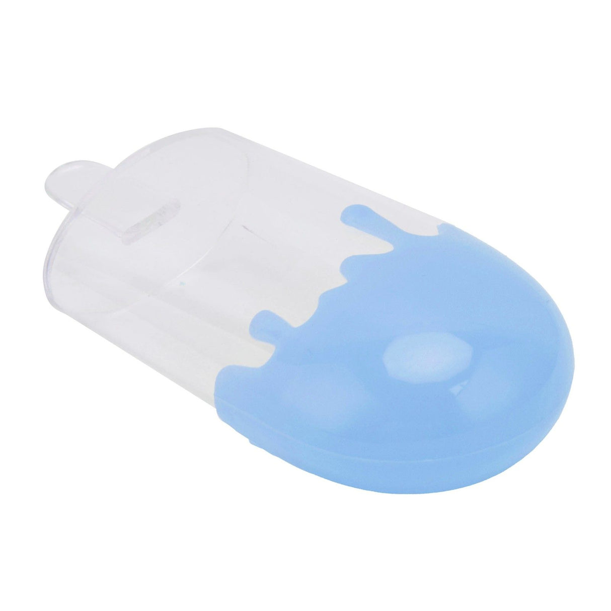 12Pcs Ice Cream Shape Candy Box Plastic Candy Case Container Wedding Party SuppliesBlue