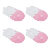 12Pcs Ice Cream Shape Candy Box Plastic Candy Case Container Wedding Party SuppliesPink