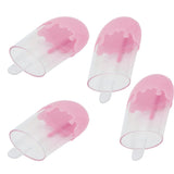 12Pcs Ice Cream Shape Candy Box Plastic Candy Case Container Wedding Party SuppliesPink - Rear View