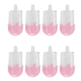 12Pcs Ice Cream Shape Candy Box Plastic Candy Case Container Wedding Party SuppliesPink - Extra Image