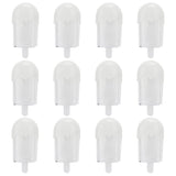 12Pcs Ice Cream Shape Candy Box Plastic Candy Case Container Wedding Party SuppliesWhite