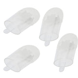 12Pcs Ice Cream Shape Candy Box Plastic Candy Case Container Wedding Party SuppliesWhite - Rear View