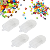 12Pcs Ice Cream Shape Candy Box Plastic Candy Case Container Wedding Party SuppliesWhite - Extra Image