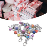20PCS Cute Keychain Set with Cards Gift Bags for Baby Shower Bridal Shower Wedding Charm Party Favors - Extra Image