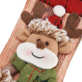 Christmas Stocking Three Dimensional Printed Christmas Stocking Gift Bag Ornament for Christmas Tree Fireplace HangingDeer - Extra Image
